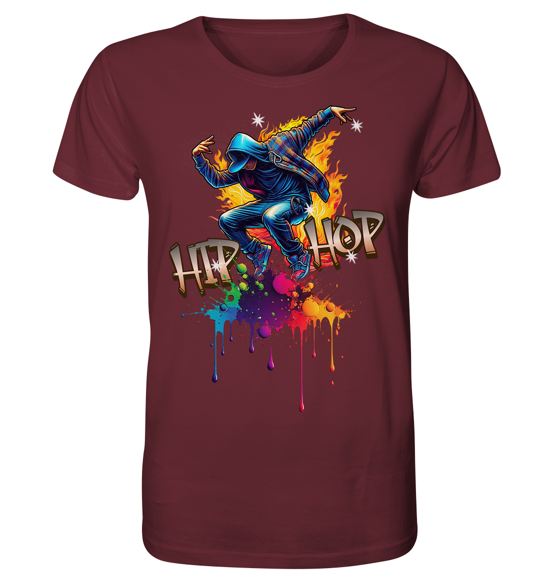 Hip Hop Abstract - Organic Shirt