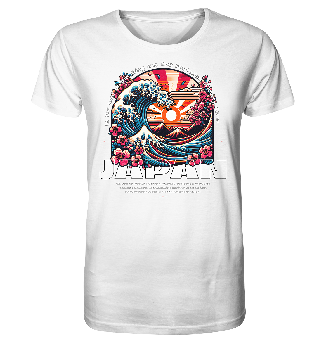 Embrace Japan's Spirit - Organic Shirt