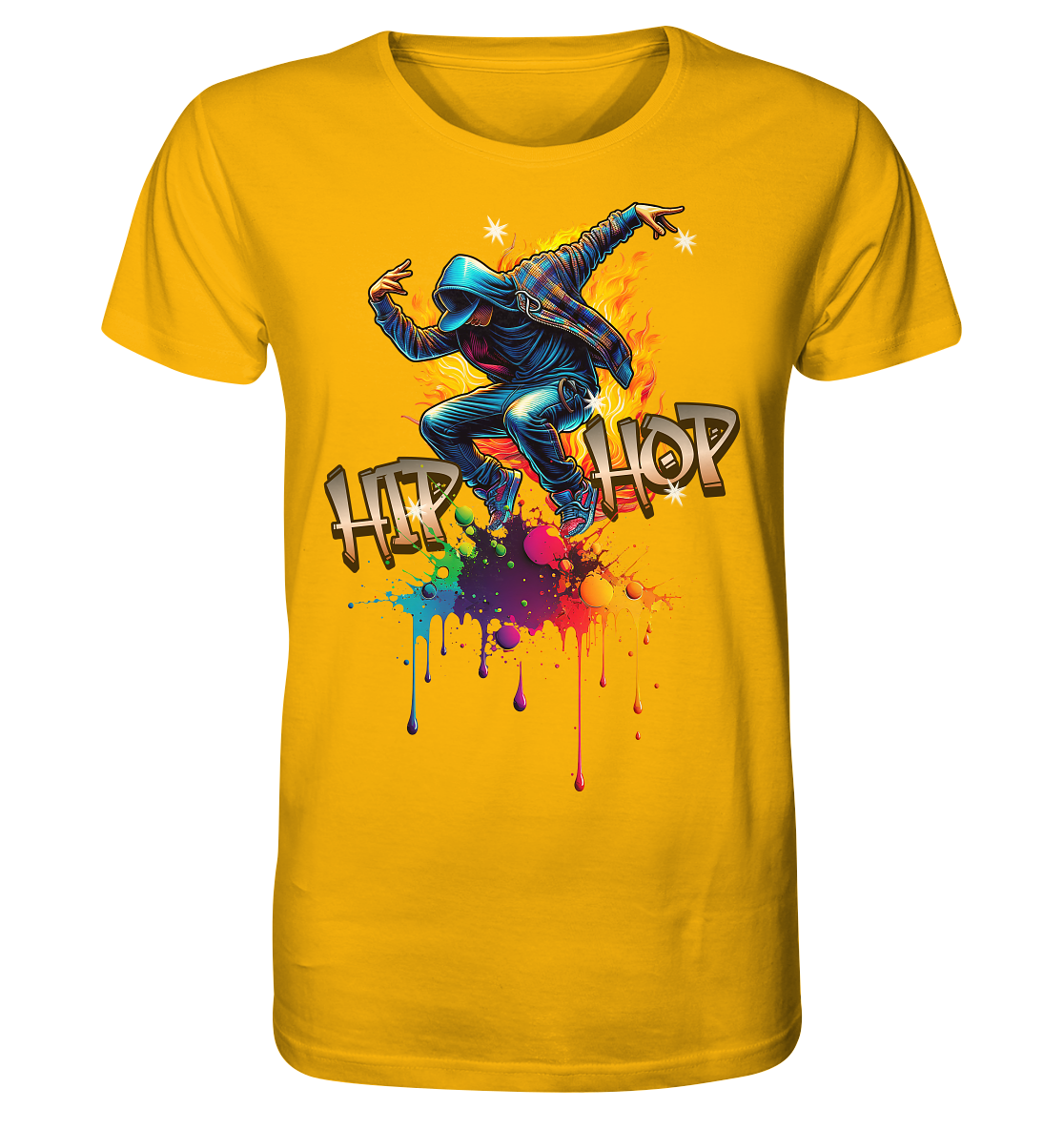 Hip Hop Abstract - Organic Shirt