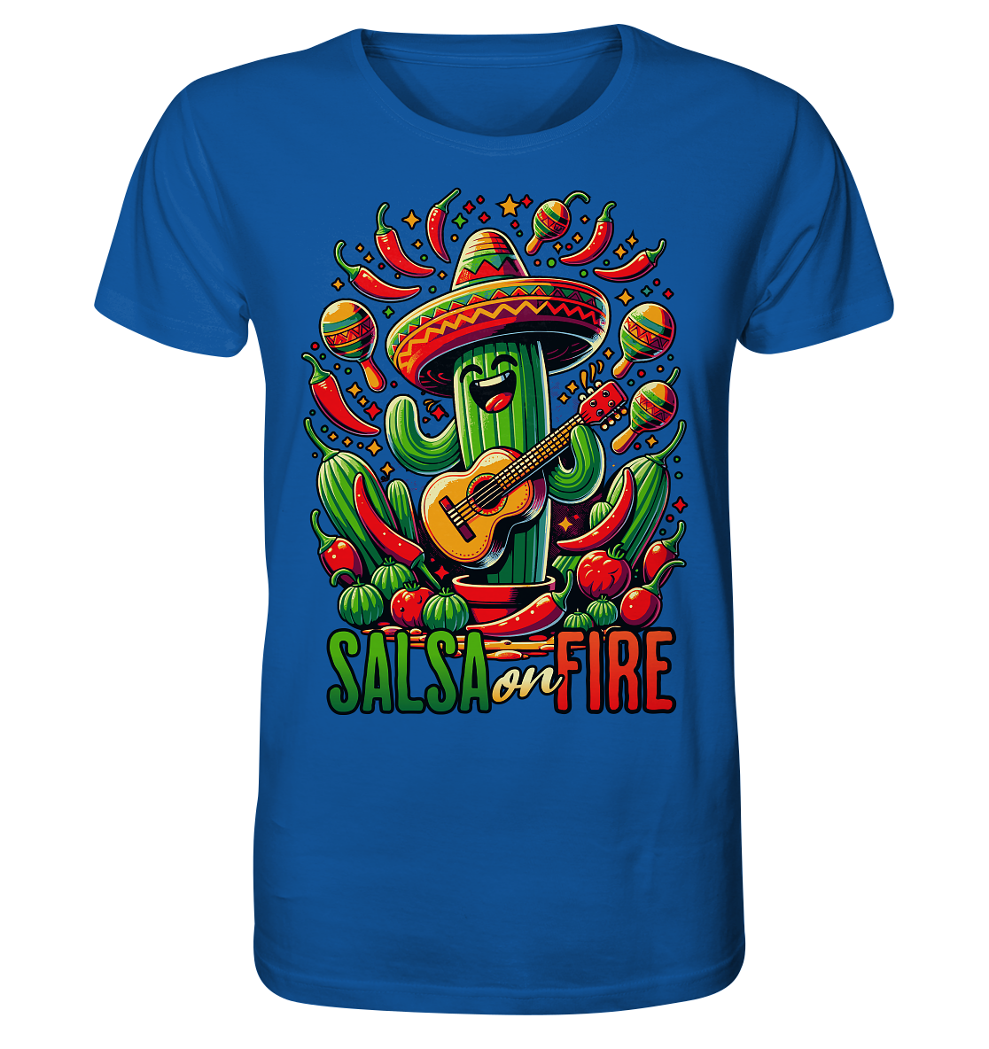 Salsa on Fire - Organic Shirt