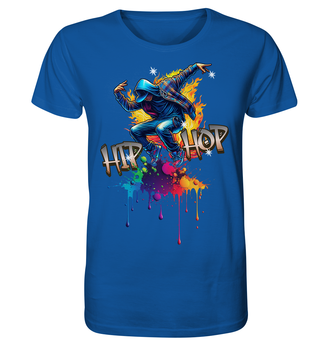 Hip Hop Abstract - Organic Shirt