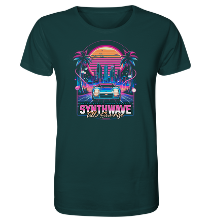 Synthwave till Sunrise - Organic Shirt