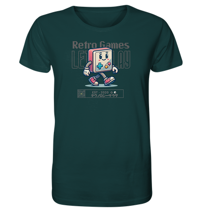 Retro Let's Play - Organic Shirt