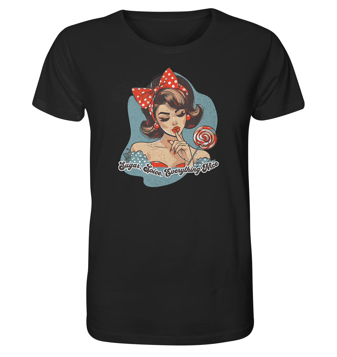 Pinup Girl Lollipop - Organic Shirt