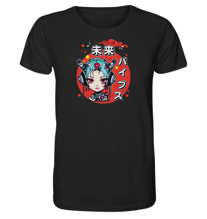 Future Vibes Anime Girl - Organic Shirt