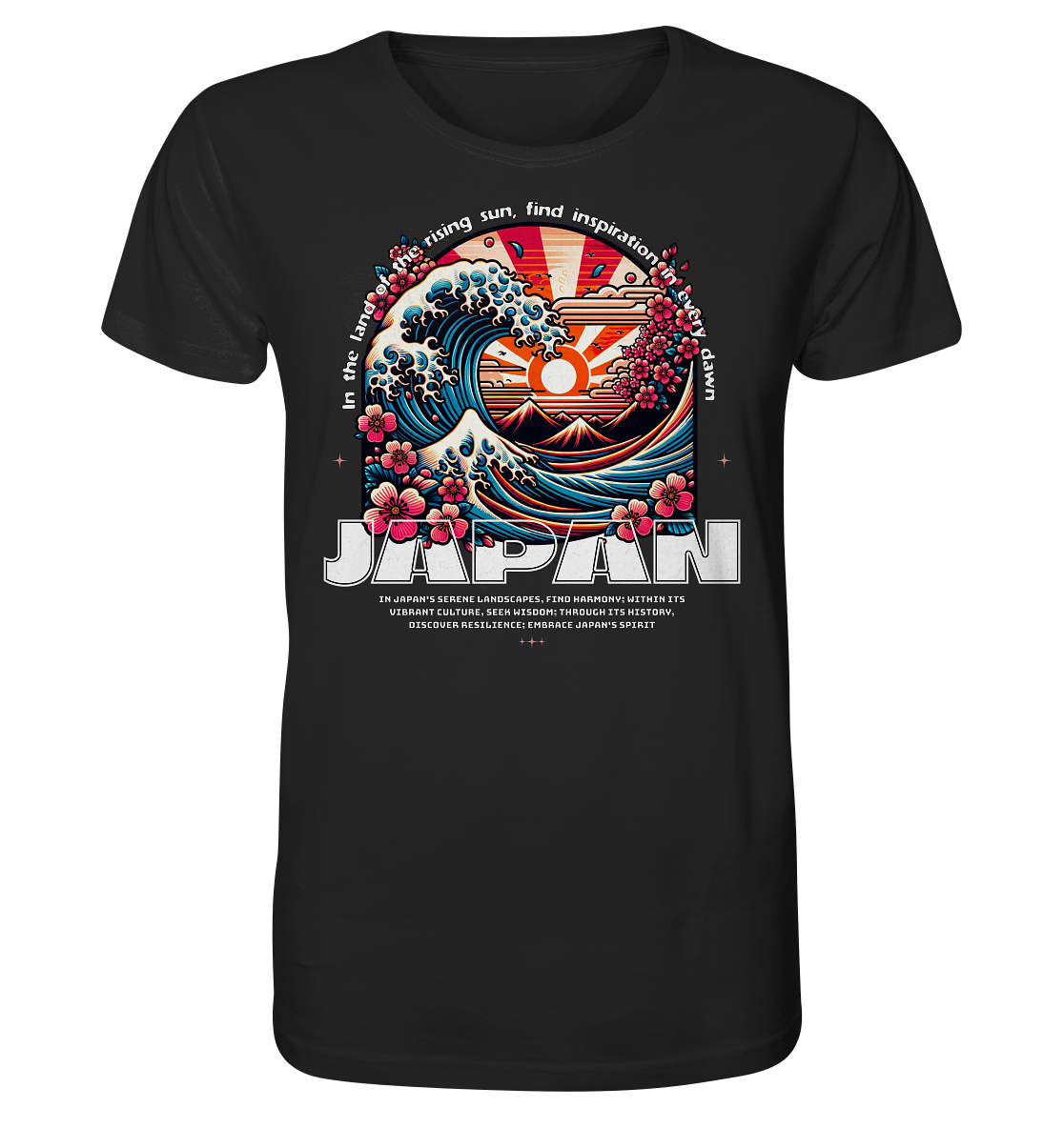 Embrace Japan's Spirit - Organic Shirt