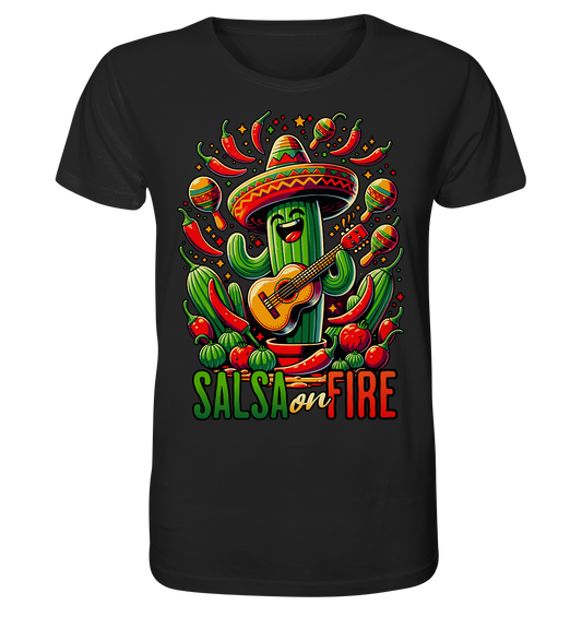 Salsa on Fire - Organic Shirt