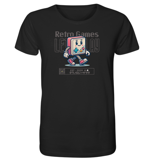 Retro Let's Play - Organic Shirt