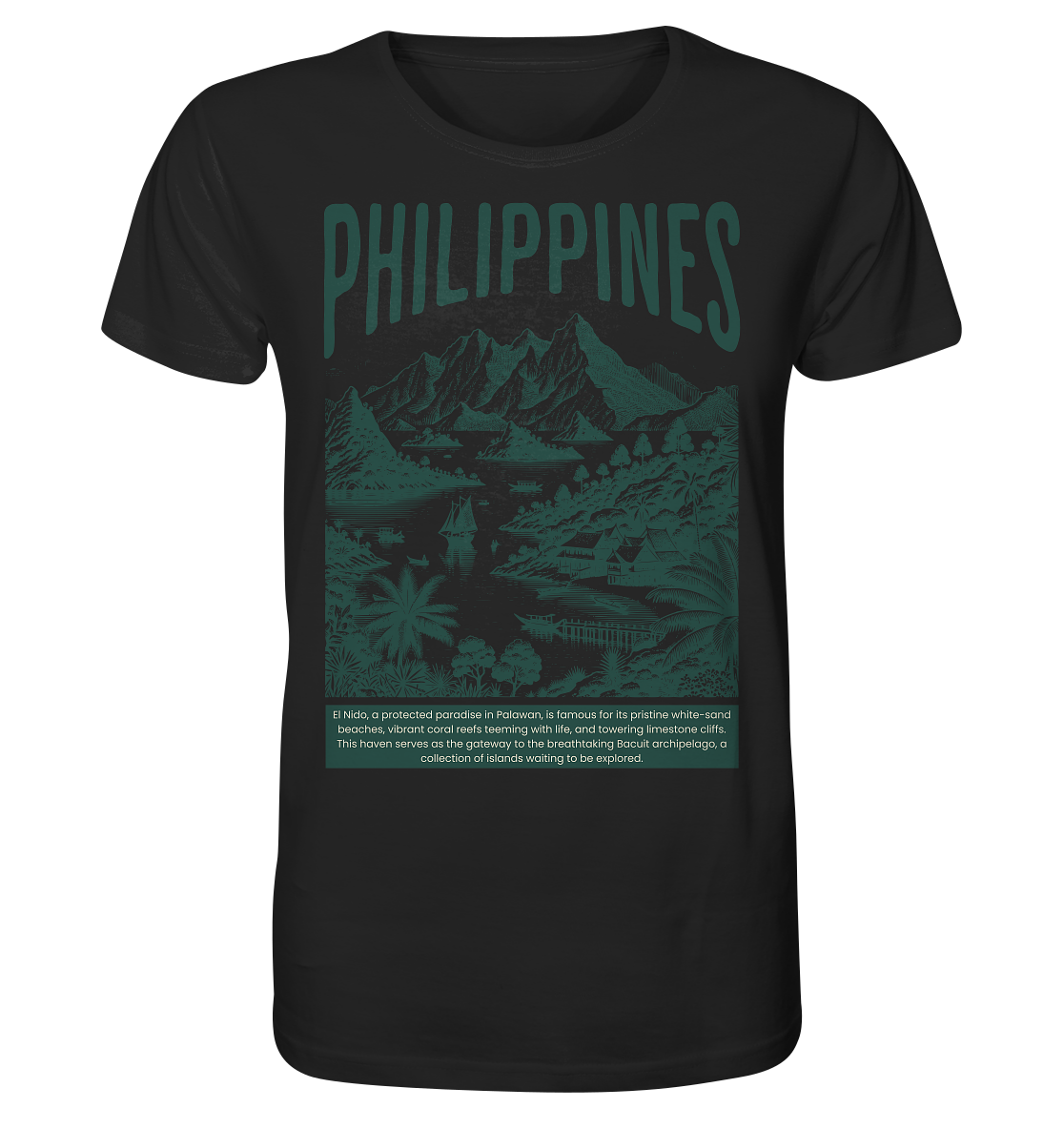 Philippines El Nido Palawan - Organic Shirt