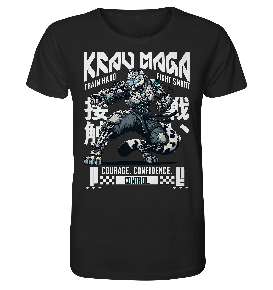 Krav Maga Schneeleopard - Organic Shirt