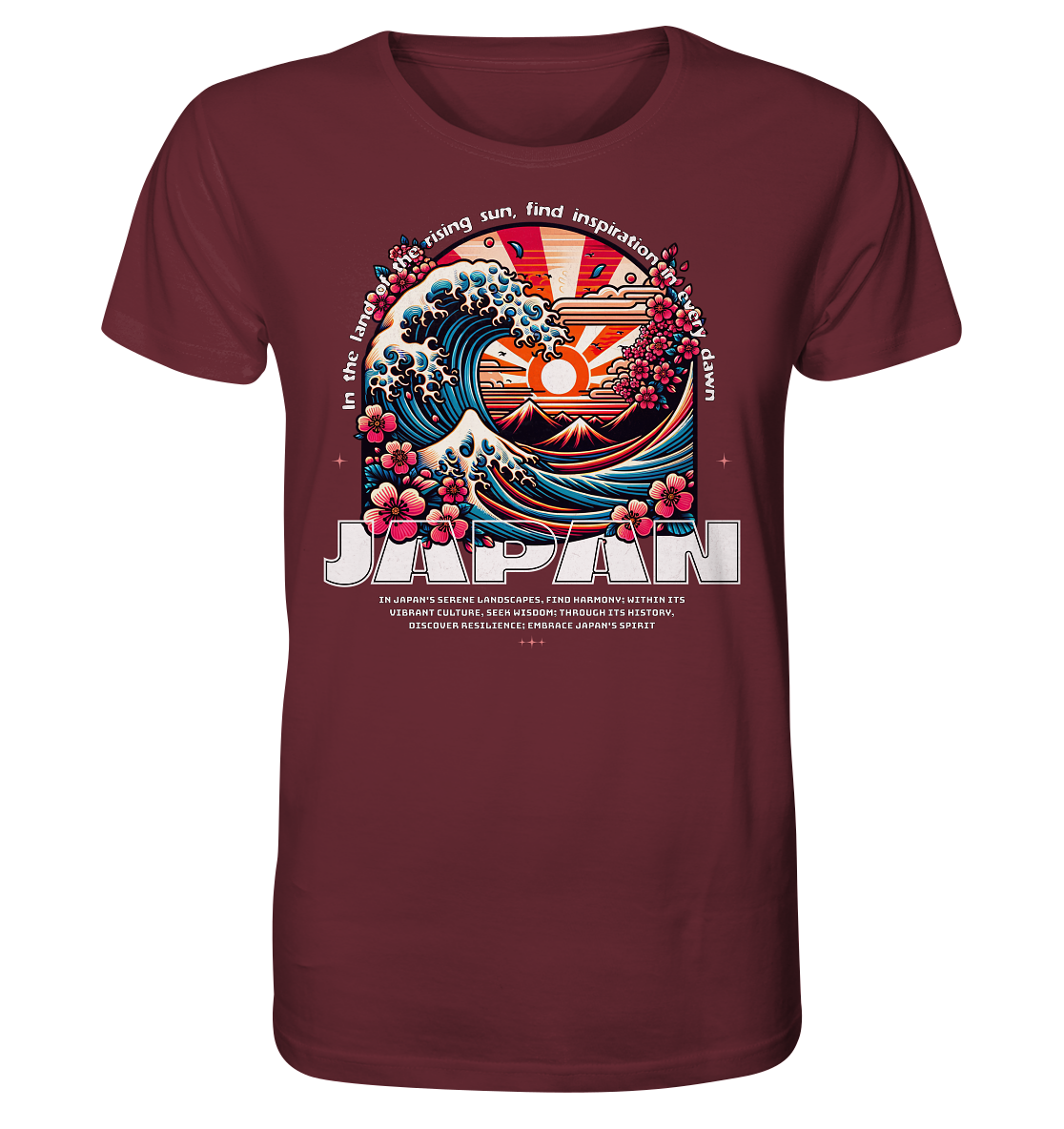 Embrace Japan's Spirit - Organic Shirt