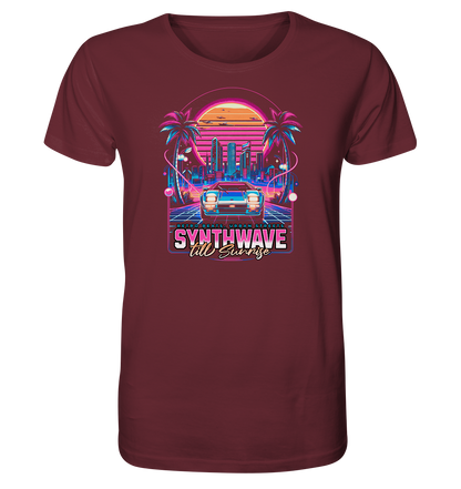 Synthwave till Sunrise - Organic Shirt