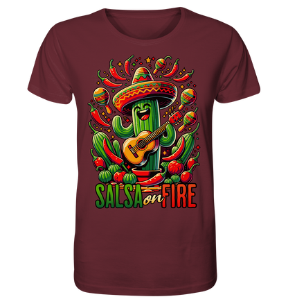 Salsa on Fire - Organic Shirt