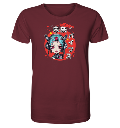 Future Vibes Anime Girl - Organic Shirt