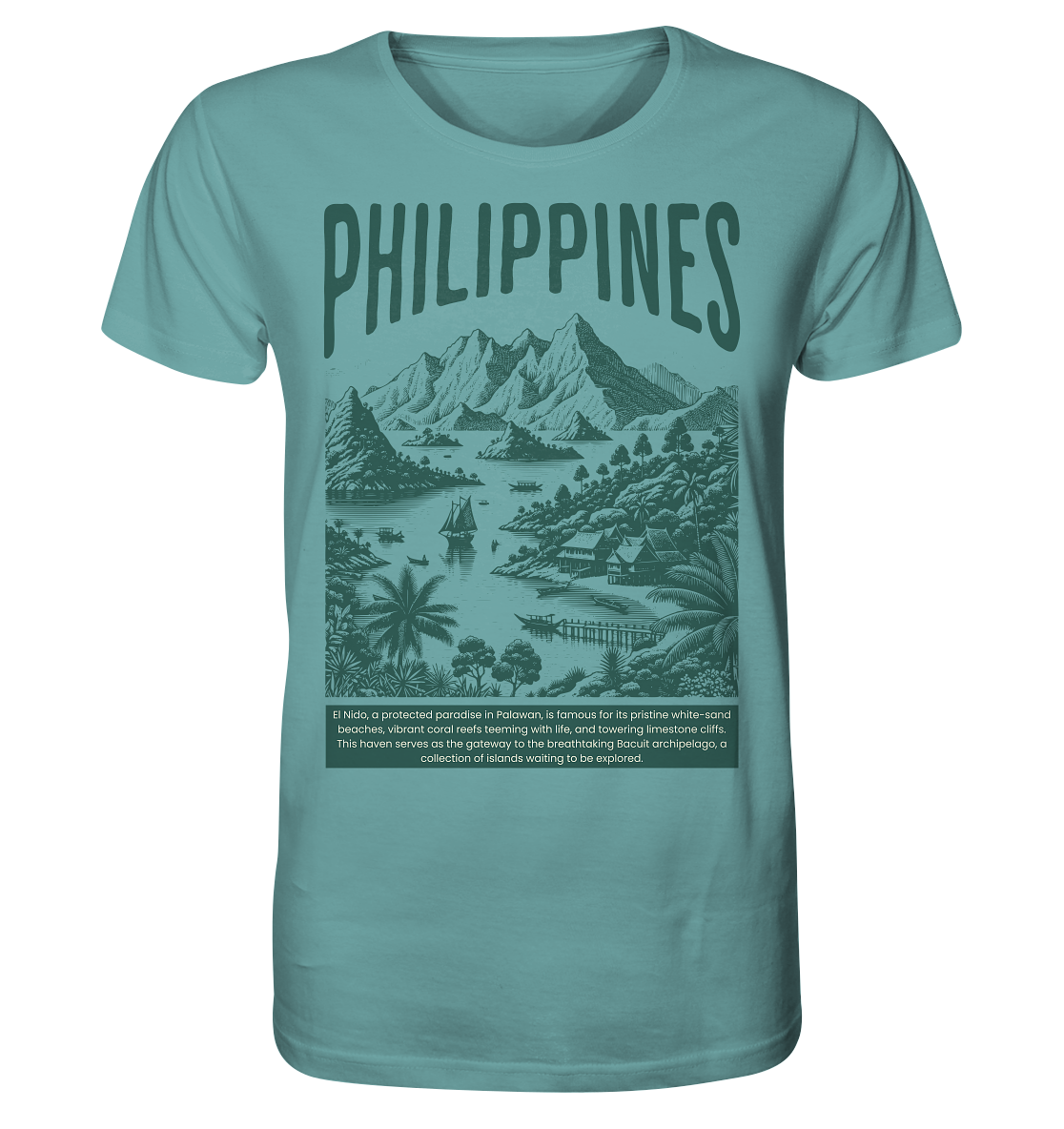 Philippines El Nido Palawan - Organic Shirt