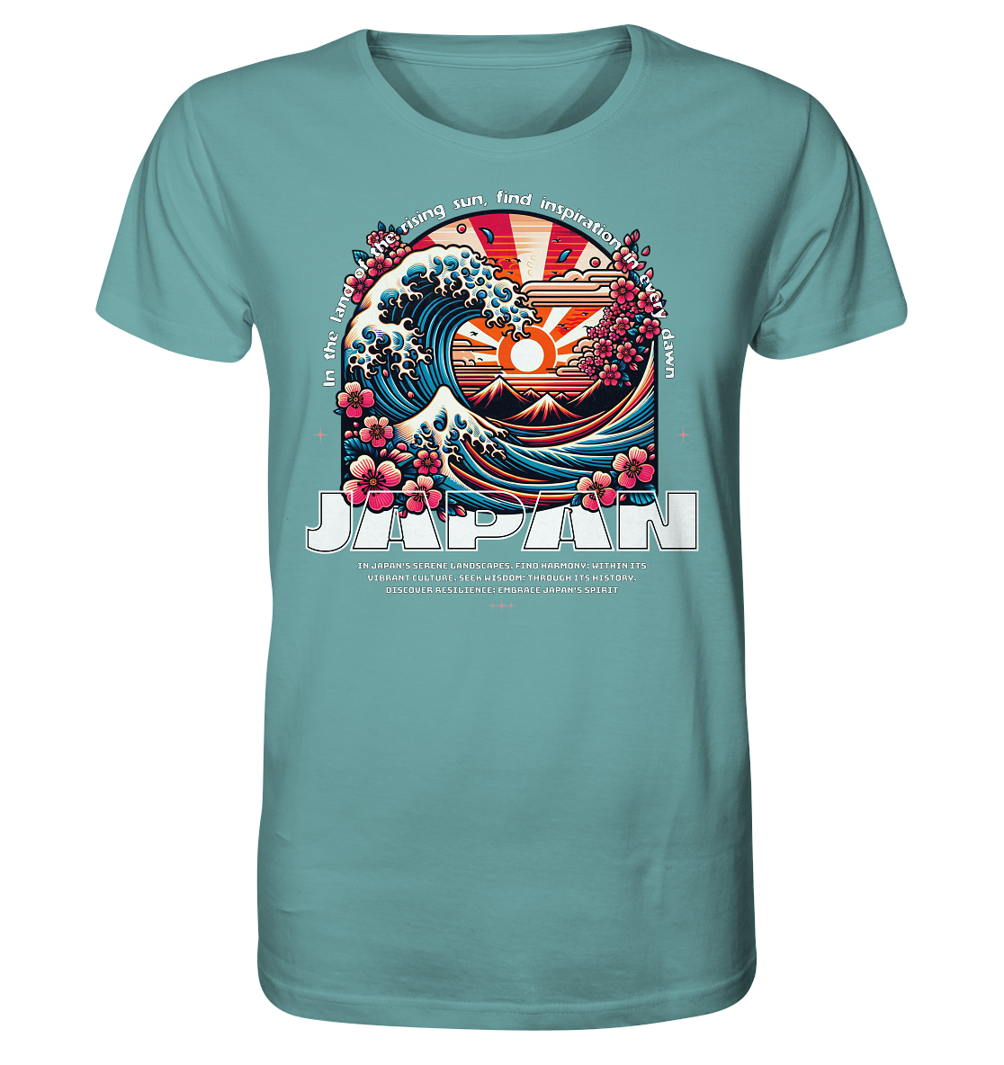 Embrace Japan's Spirit - Organic Shirt