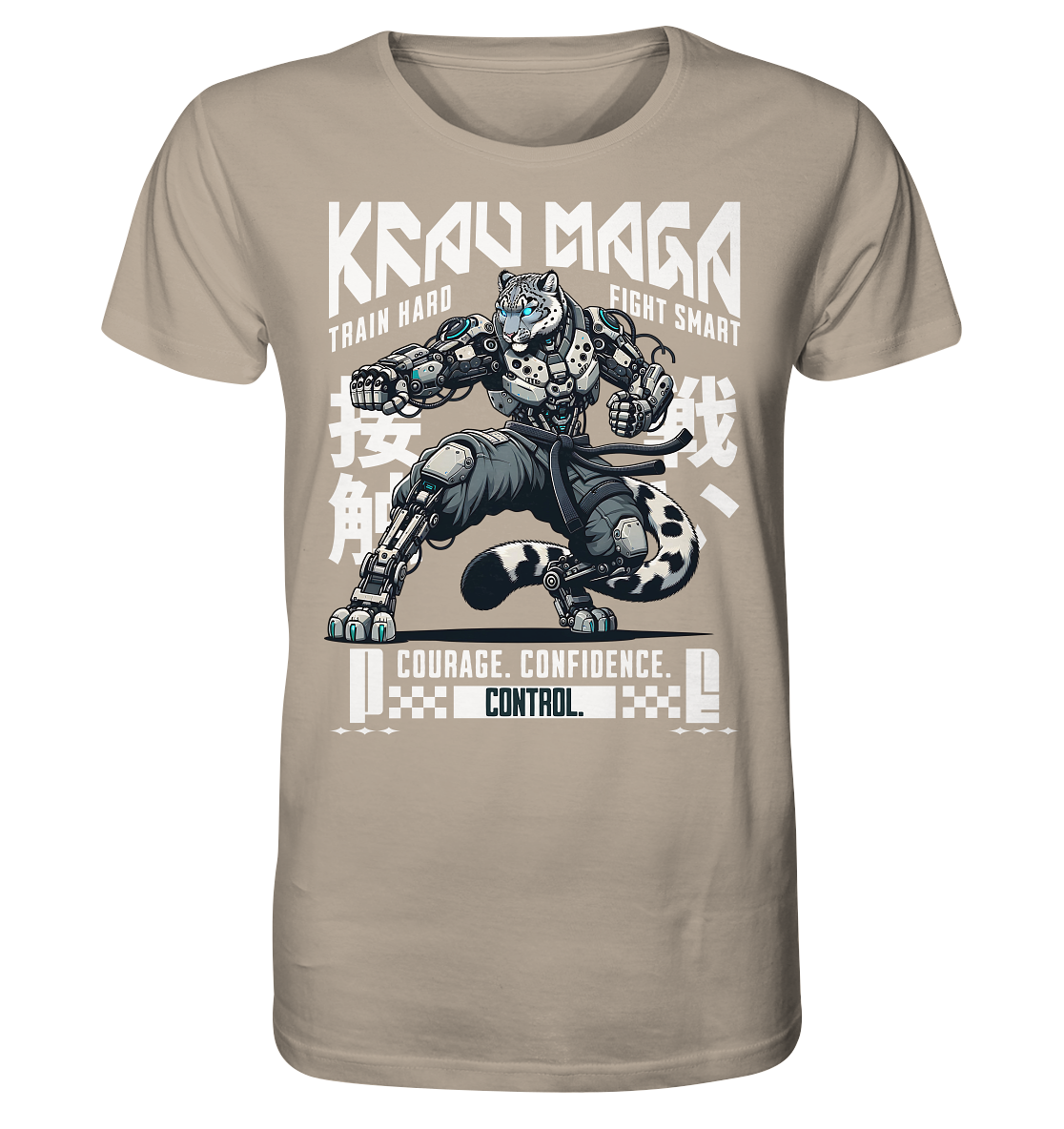 Krav Maga Schneeleopard - Organic Shirt