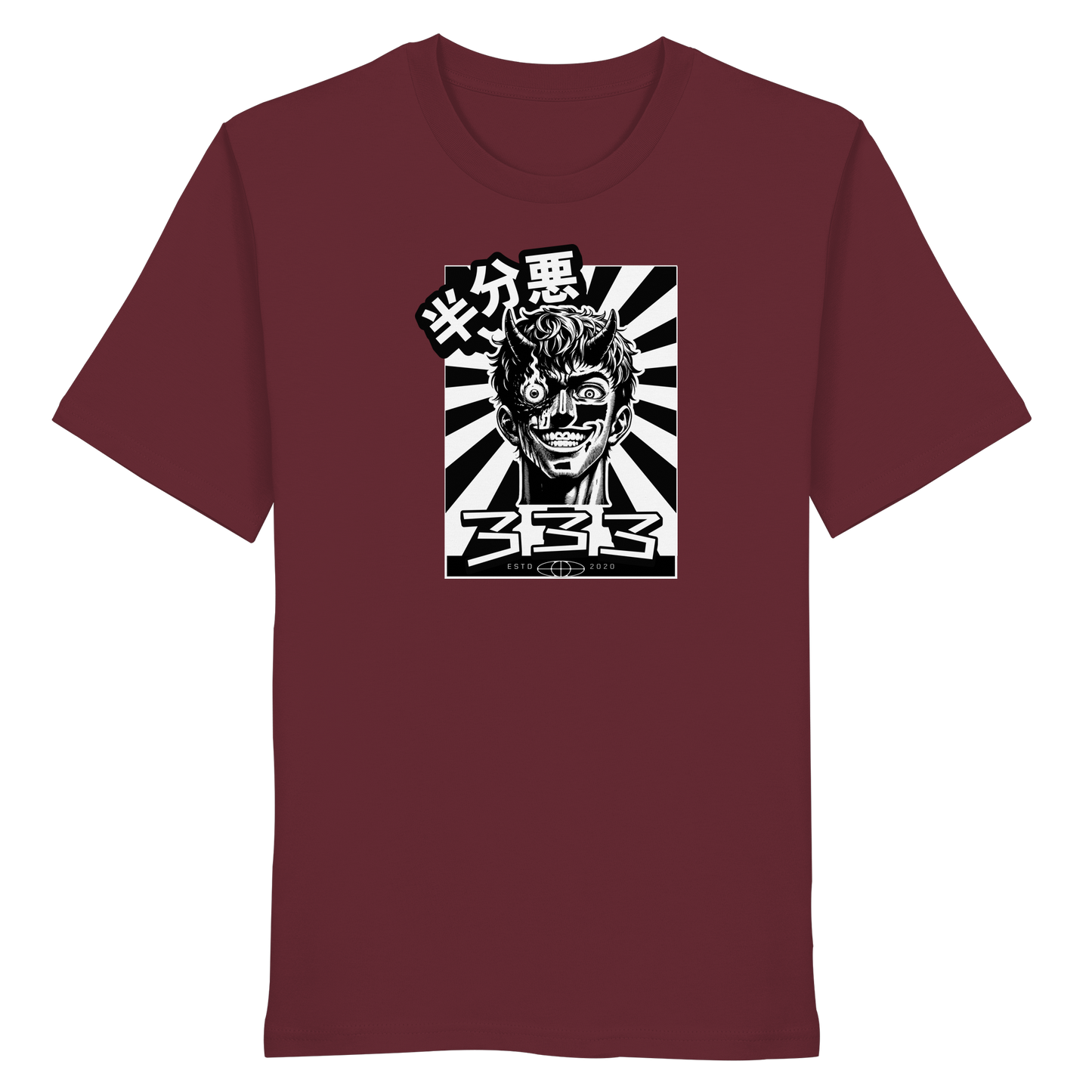 Half Evil 333 -japanisch- - Organic Shirt