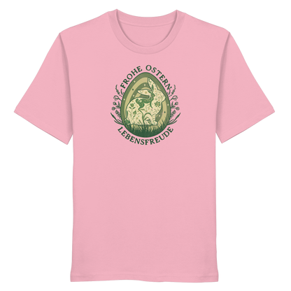 Frohe Ostern - Lebensfreude - Organic Shirt