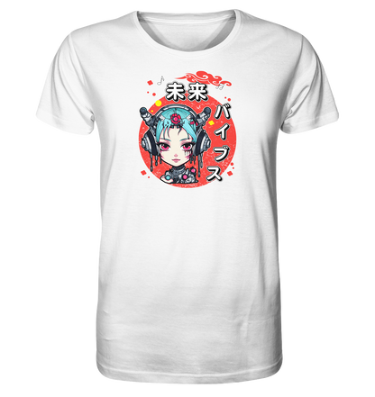 Future Vibes Anime Girl - Organic Shirt