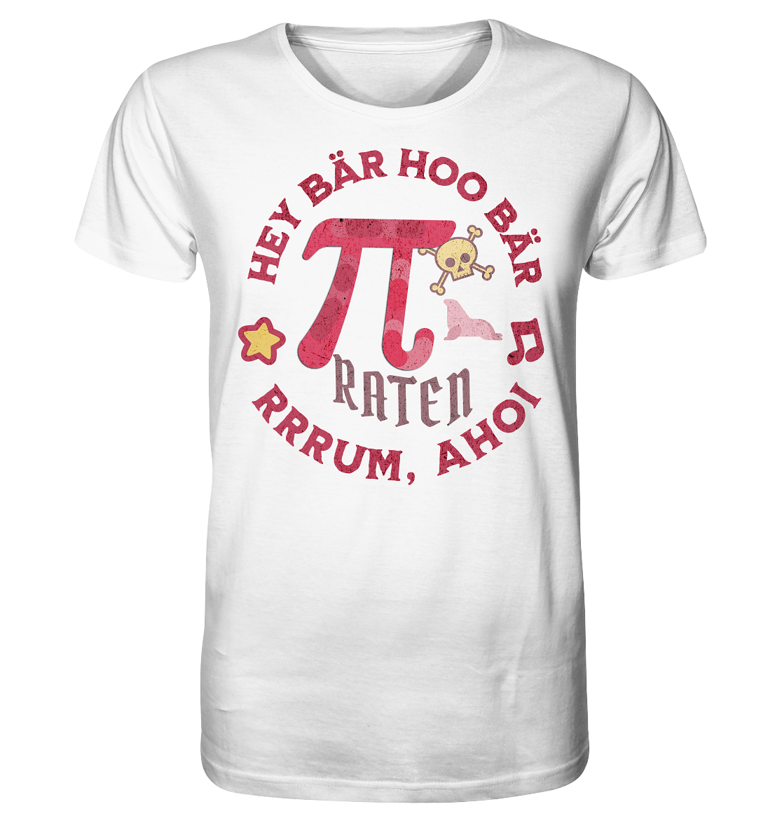 Pi-raten RRRum Ahoi - Organic Shirt