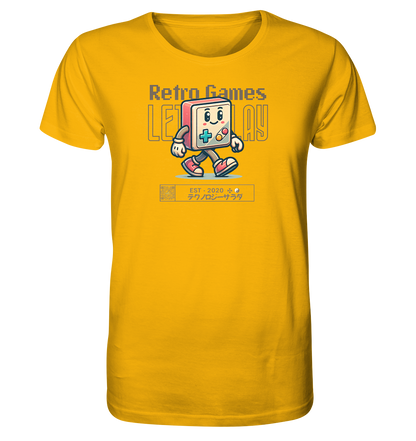 Retro Let's Play - Organic Shirt