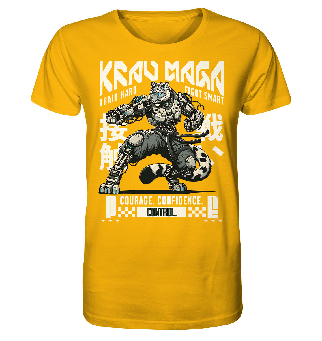 Krav Maga Schneeleopard - Organic Shirt