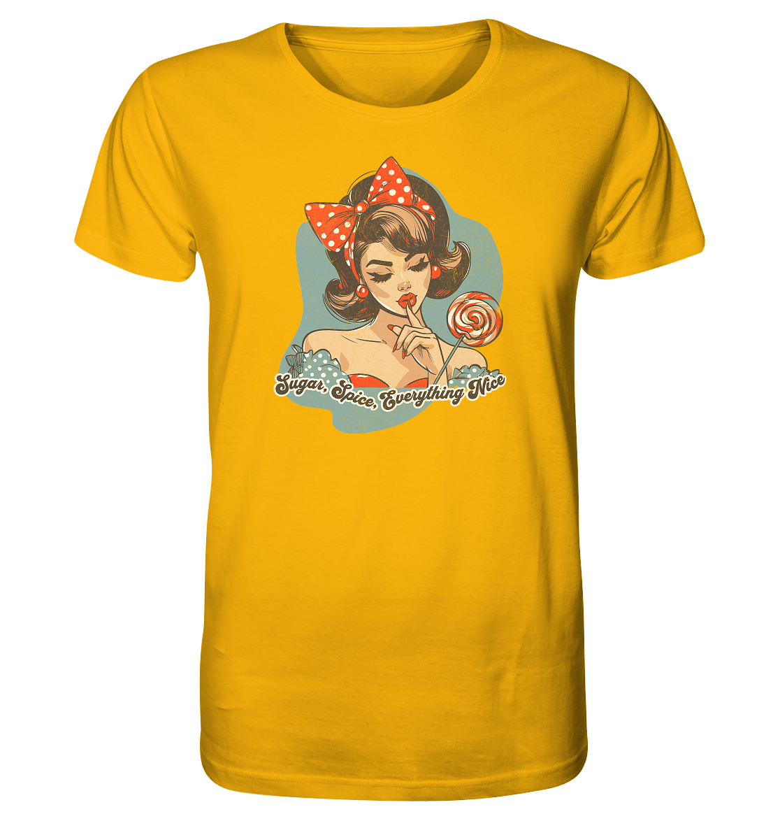 Pinup Girl Lollipop - Organic Shirt