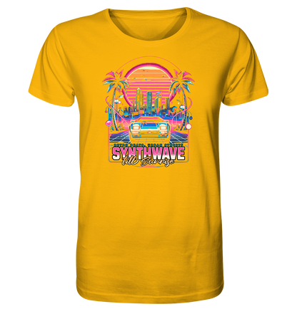 Synthwave till Sunrise - Organic Shirt