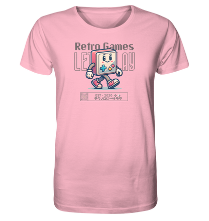 Retro Let's Play - Organic Shirt