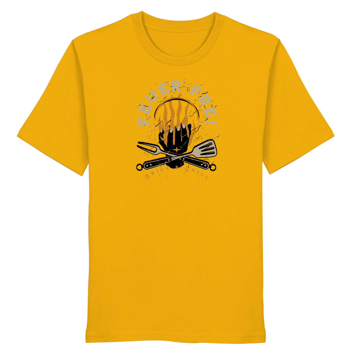 Feuer Frei - Grill & Chill - Organic Shirt